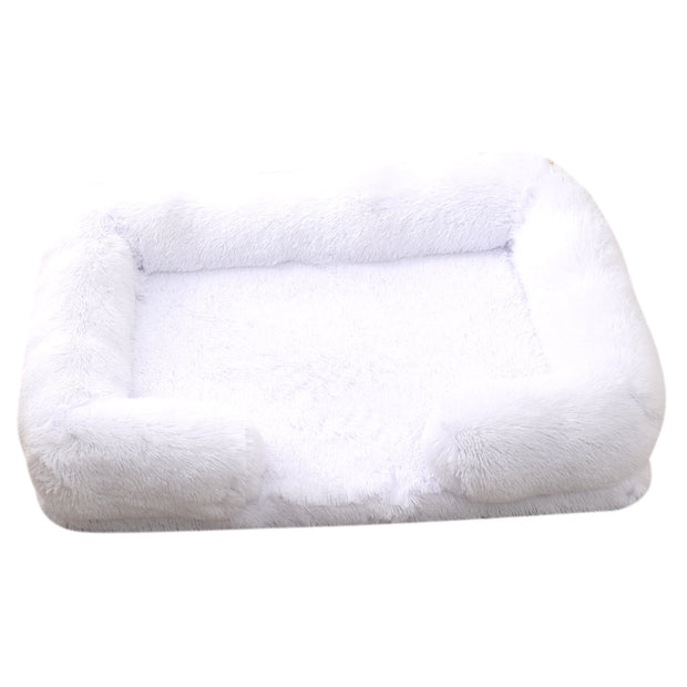 Plush Round Pet Bed Dog Bed Winter,Plush Round Pet Bed Dog Bed Winter,
