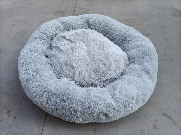 Plush Round Pet Bed Dog Bed Winter,Plush Round Pet Bed Dog Bed Winter,