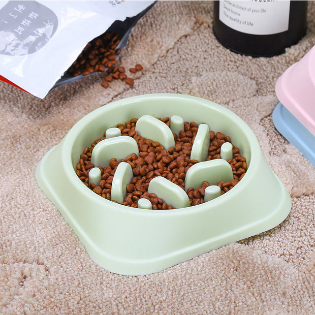 Food bowl slow food pet bowl anti-choking bowl,bowl anti-choking bowl
