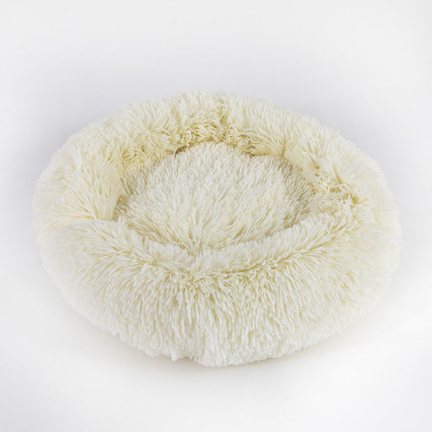 Plush Round Pet Bed Dog Bed Winter,Plush Round Pet Bed Dog Bed Winter,