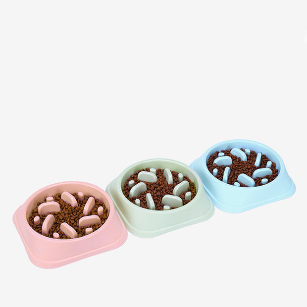Food bowl slow food pet bowl anti-choking bowl,bowl anti-choking bowl