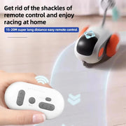 Smart Cat Toy 2 Modes Automatic Moving Remote Controlled Toy Car For Cats Dogs Interactive Playing Kitten Training Pet Supplies