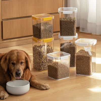 Pet Cat Food Dog Food Sealed Storage Bucket,Pet Cat Food Dog
