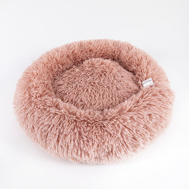 Plush Round Pet Bed Dog Bed Winter,Plush Round Pet Bed Dog Bed Winter,