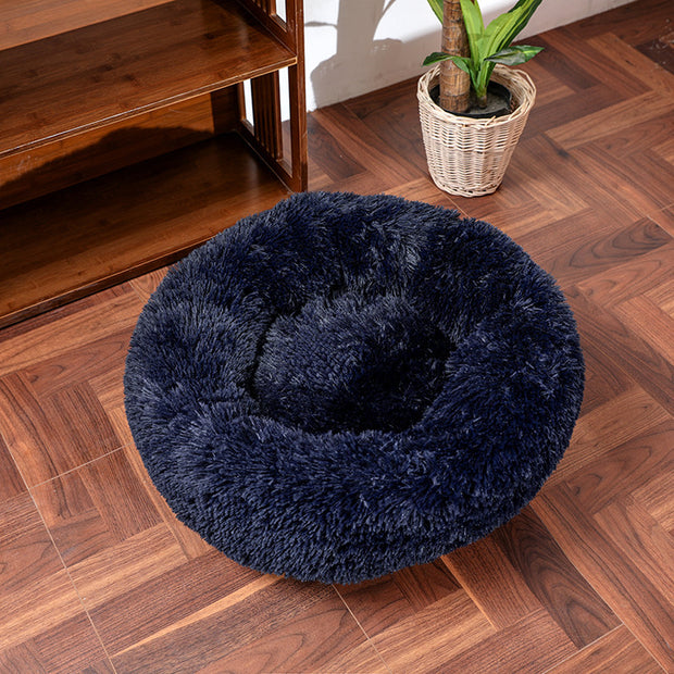 Plush Round Pet Bed Dog Bed Winter,Plush Round Pet Bed Dog Bed Winter,