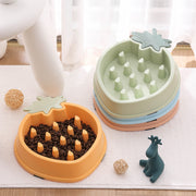 Pineapple Dog Bowl - Slow Food Grade Plastic | Colors & Specs