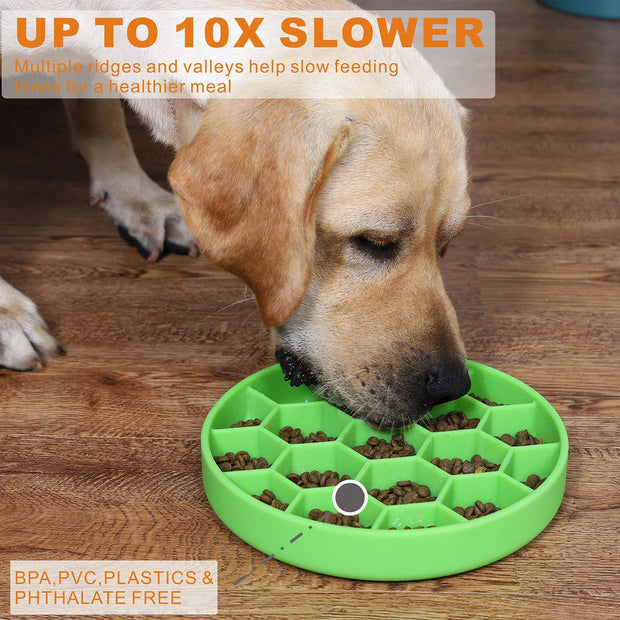 Honeycomb Pet Slow Food Bowl,Honeycomb Pet Slow Food Bowl