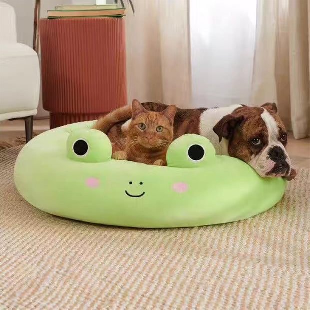 Shark Pet Bed - Large Ultrasoft Official Plush Pet Bed Maui Pineapple 