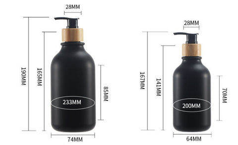 Push Round Shoulder Frosted Lotion Bottle PET Plastic Shampoo Bottle 