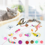 Pet toy combo set pet funny cat toy
