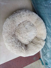 Plush Round Pet Bed Dog Bed Winter,Plush Round Pet Bed Dog Bed Winter,