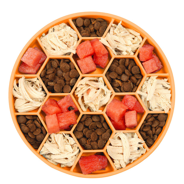 Honeycomb Pet Slow Food Bowl,Honeycomb Pet Slow Food Bowl