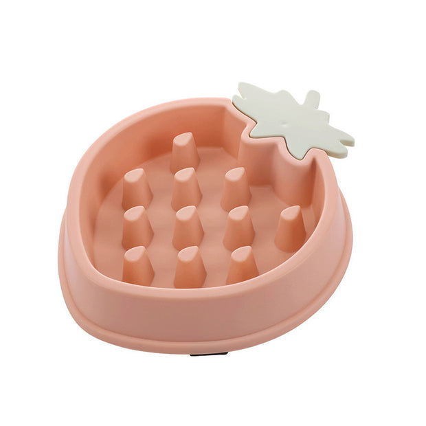 Pineapple Dog Bowl - Slow Food Grade Plastic | Colors & Specs