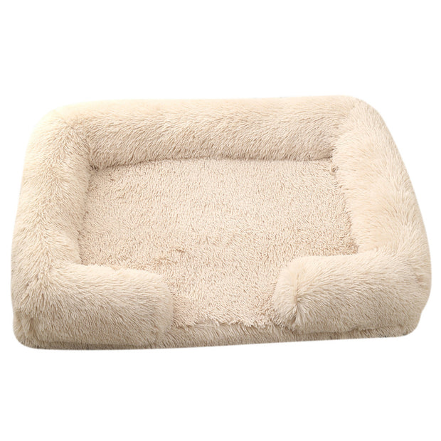 Plush Round Pet Bed Dog Bed Winter,Plush Round Pet Bed Dog Bed Winter,
