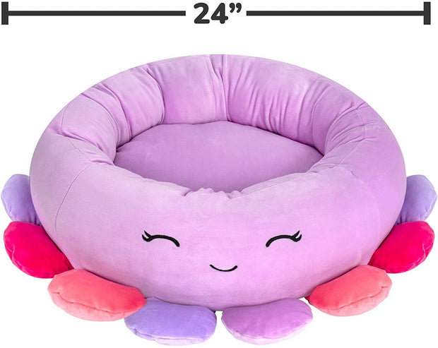 Shark Pet Bed - Large Ultrasoft Official Plush Pet Bed Maui Pineapple 