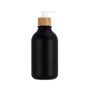 Push Round Shoulder Frosted Lotion Bottle PET Plastic Shampoo Bottle Shower Gel