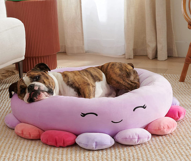 Shark Pet Bed - Large Ultrasoft Official Plush Pet Bed Maui Pineapple 