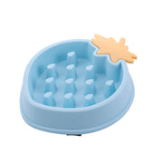 Pineapple Dog Bowl - Slow Food Grade Plastic | Colors & Specs